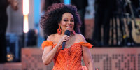 Diana Ross performs during "Live From Detroit: The Concert at Michigan Central
