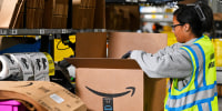 Amazon Hosts Media Tour Of DAB2 Fulfillment Center