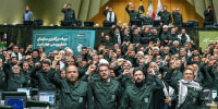 Image: IRAN-EU-PROTESTS-IRGC-POLITICS